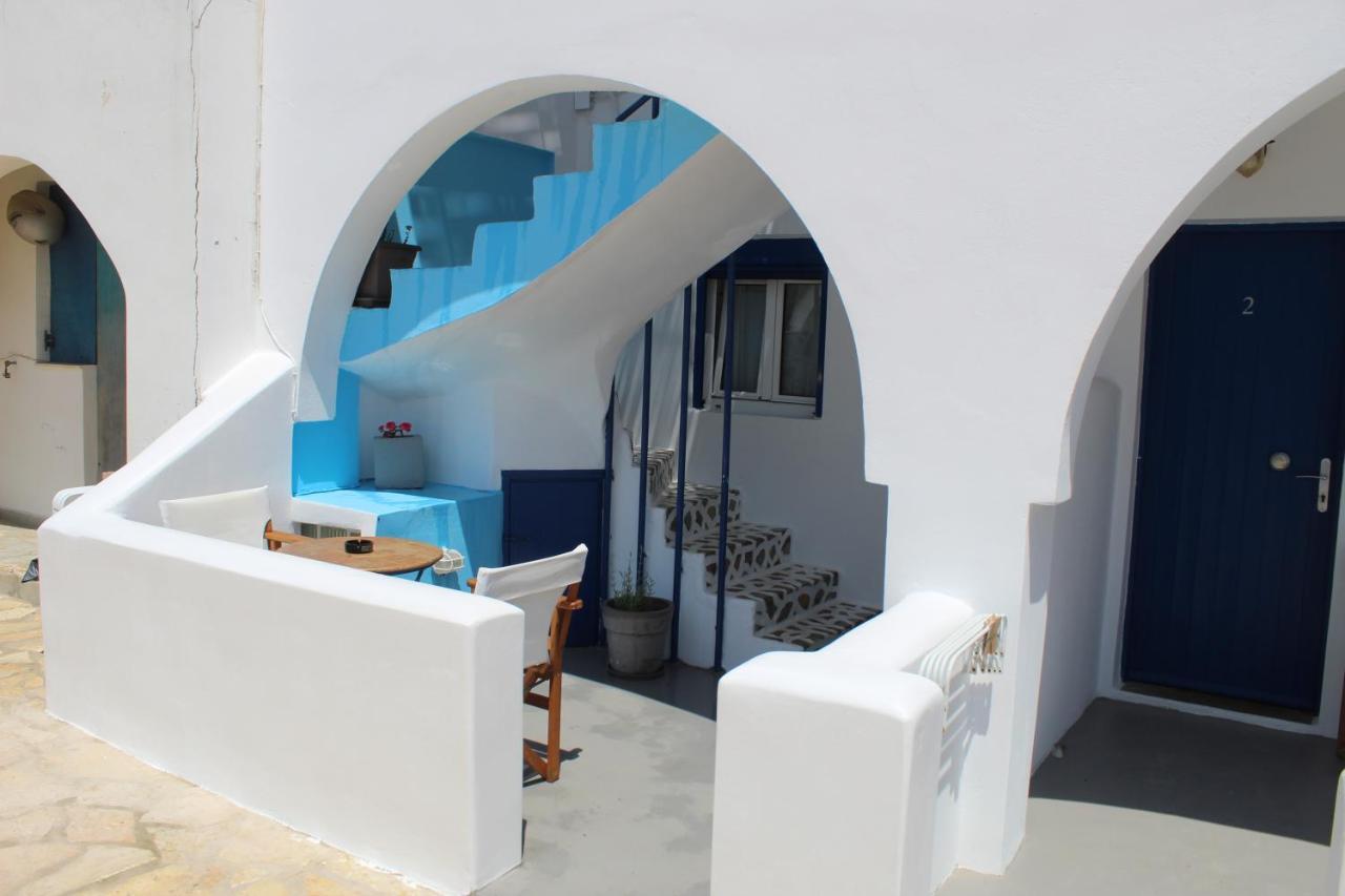 Meltemi Rooms And Studios Anafi Exterior foto